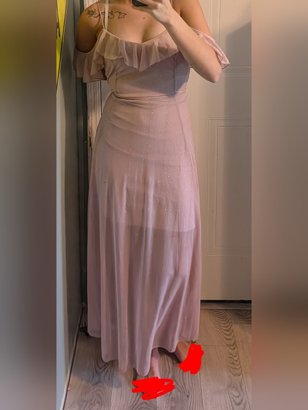 Dusty pink Alexa B Nites 10P dress
